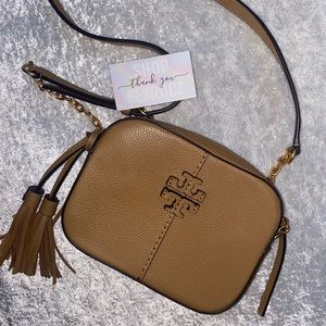 Tory Burch McGraw Leather Camera Bag